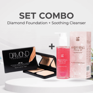 Combo Diamond Foundation + Soothing Cleanser