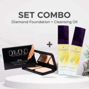 Combo Diamond Foundation + Cleansing Oil